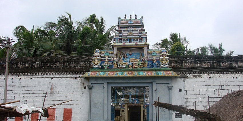 Outer view of a Varahi Amman temple, a holy Varahi Amman temple in Chennai.