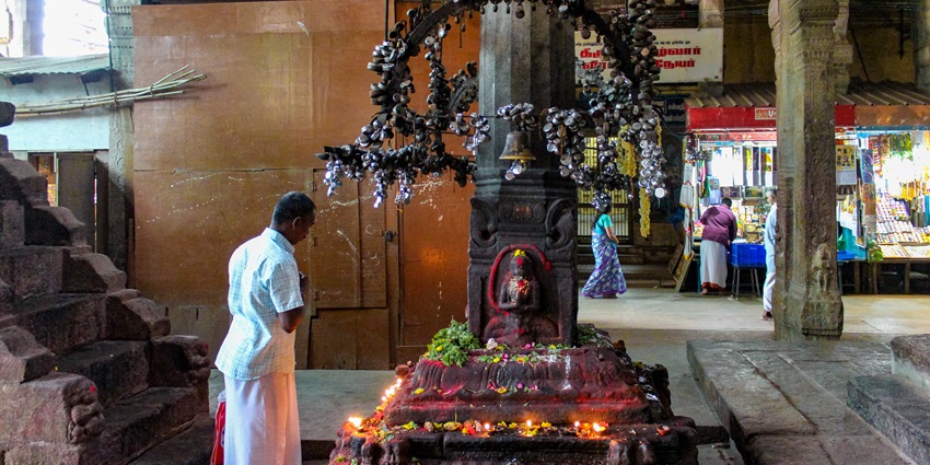 A view of the Varahi Amman Temple, an important Varahi Amman temple in Chennai.