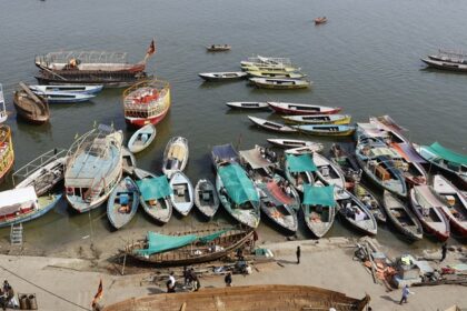 An image of Varanasi, showcasing rich cultural heritage and spiritual ambience.