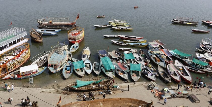 An image of Varanasi, showcasing rich cultural heritage and spiritual ambience.