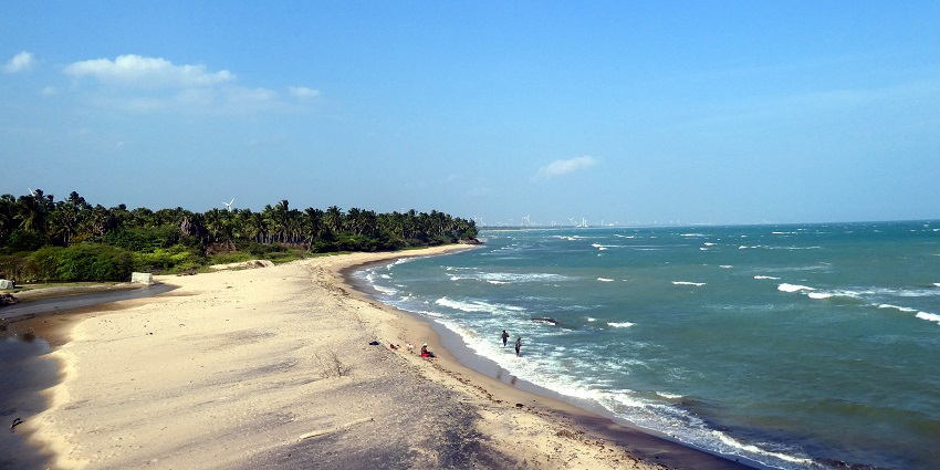 Vattakottai Beach is known for its fantastic elegance and calm waters, and it is the famous beach near Madurai