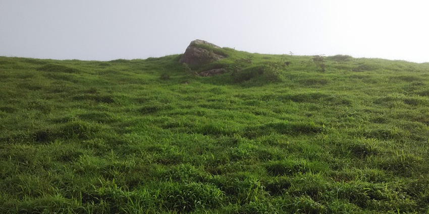 An image showing the view of Velliangiri Hills, a great trekking destination near Maruthamalai temple.