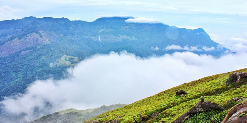 Trekking trail on Velliangiri Hills, one of the popular places near Isha Temple.