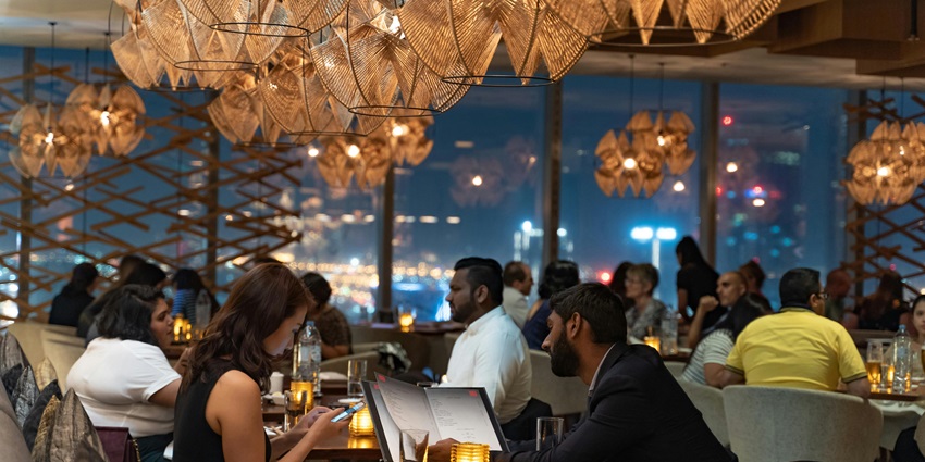 New Year Parties in Chennai eatery is known for its eclectic decor and menu.