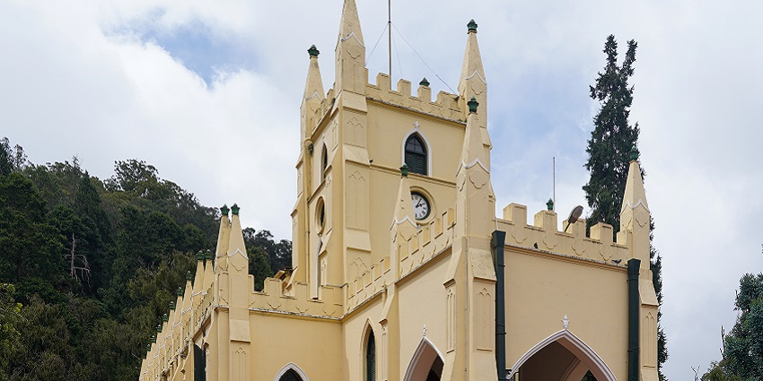 Visiting St. Stephen’s Church is a peaceful thing to do in Ooty in July for history lovers.