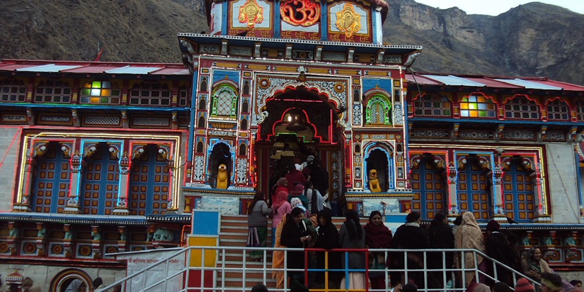 The view of the historic temple dedicated to Lord Shiva.