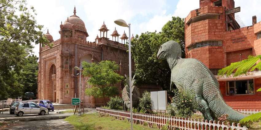 National Gallery at the Government Museum, a popular destination in Chennai.