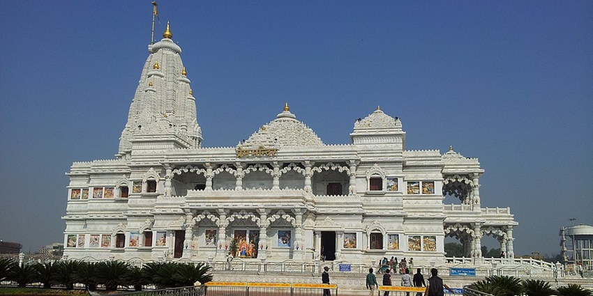 Vrindavan is a sacred town, popular for its rich religious and cultural significance.