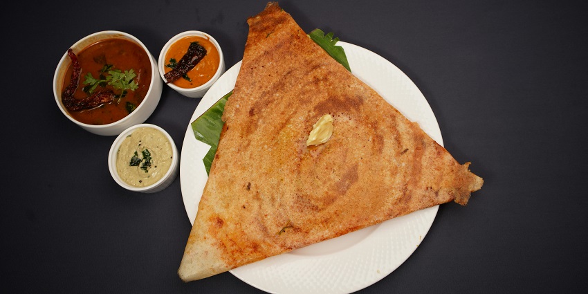 Enjoy the South Indian meal on your trip to the sacred Karamadai Temple in Tamil Nadu.