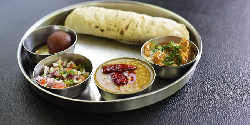 Enjoy the delicious Indian dishes on your trip to the sacred Ranganatha Temple.