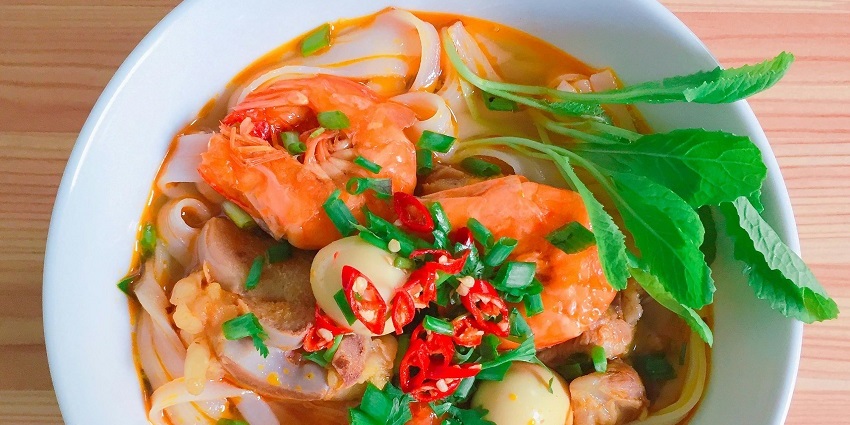 A picture of luscious food that you can relish with your friends after the adventure