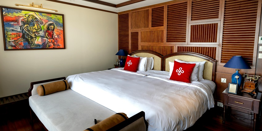 Image of a hotel room similar to those available near Point Calimere Wildlife Sanctuary.