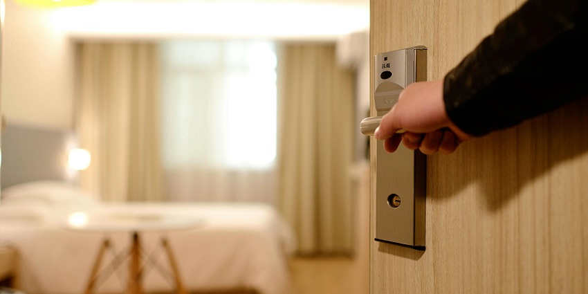An image of a hotel room, an accommodation near Chapramari National Park.