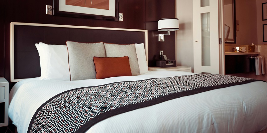 An image showing a hotel room similar to the ones available near the Sathyamangalam Wildlife Sanctuary.