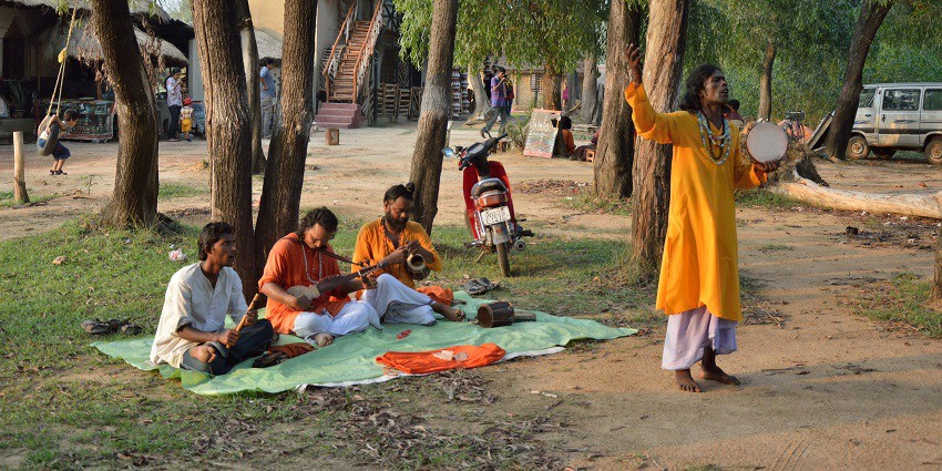 Gharana is a traditional cultural music performance using beautiful tunes and music.