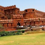 View of Bhuragrah Fort, with the clear blue sky in backdrop