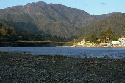 Experience thrilling bungee jumping in Rishikesh for an adrenaline rush.