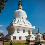 An image of a mindrolling monastery which is one of the picnic places in Dehradun.