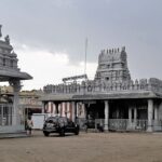 One of the carvings of the Lord Vishnu, worshipped as Prasanna Venkatesa Perumal.