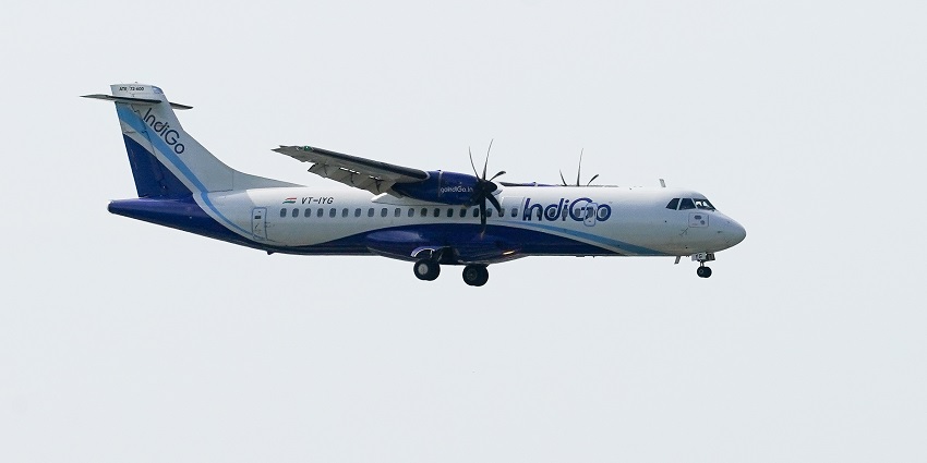 Indigo Airline Flying From Puducherry Airport
