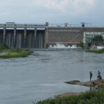 A beautiful view of Vaigai Dam in Theni District, showcasing the best places for the Theni trip.