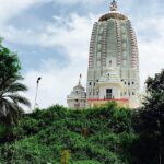 One of the most significant temples in Ranchi, Jagannath Temple, surrounded by greenery.