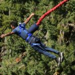 An image of Kolad, showing the experience of Bungee Jumping in Kolad height.