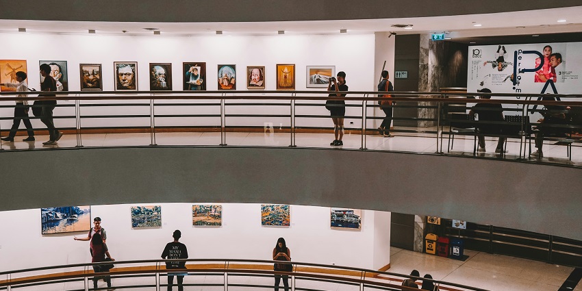 A picture of Aadhiyamaan Art Space, one of the best art galleries in Coimbatore.