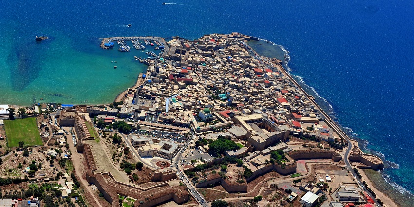 The coastal city in Israel is known for Crusader-era architecture