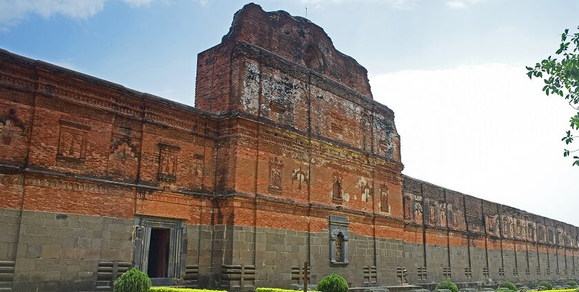 A view of Adina Mosque, an imposing structure in Malda district, West Bengal