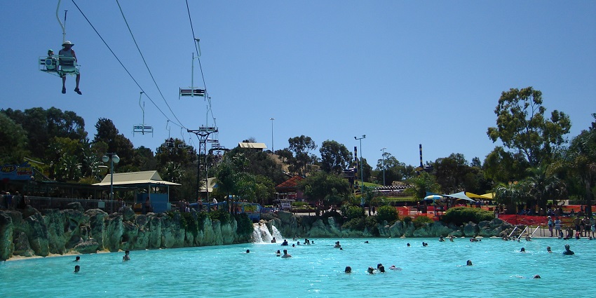 Adventure World, an exciting place, has a total of over 25 rides.