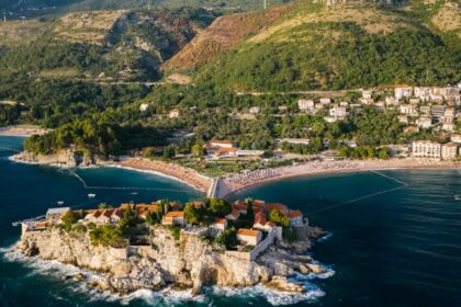 The majestic view fo the beautiful Balkans In the eastern Europe-Airports in Bulgaria