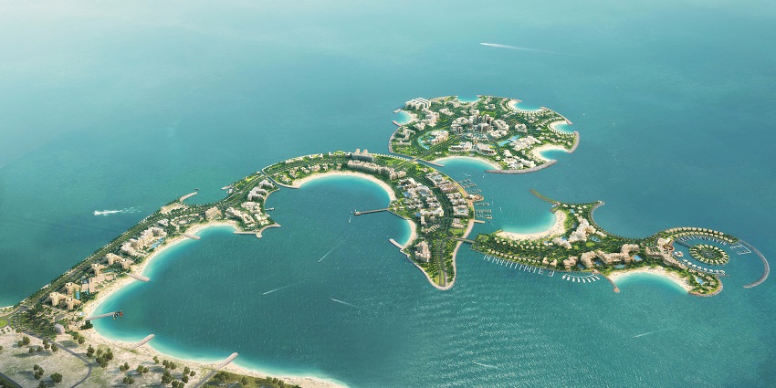 Man-made island is among the best tourist places in Saudi Arabia with resorts, beaches, and luxurious waterfront villas.