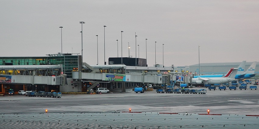 The airports in the Netherlands offer global flights and efficient services.