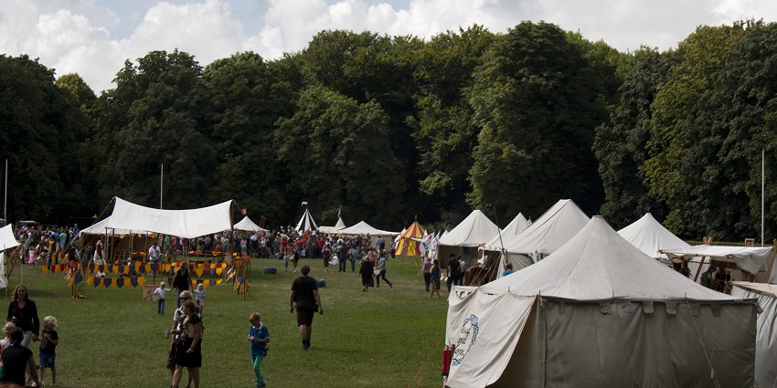 Expansive park with lakes, cycling trails, and recreational activities in Amsterdam.