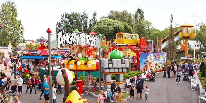 Angry Birds World, a popular theme park in Qatar, offers exciting rides and interactive gaming experiences