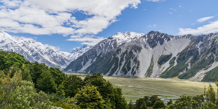 Aoraki, a place to visit in New Zealand in September, with exceptional beauty