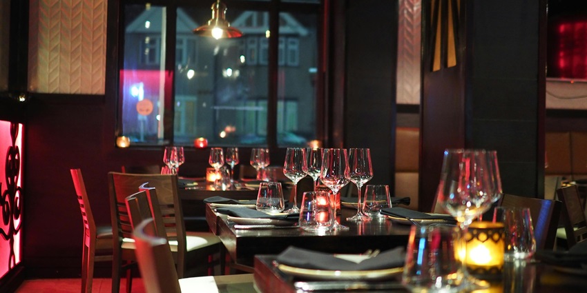 A picture of Aqua, one of the best places to celebrate New Year parties in Kolkata