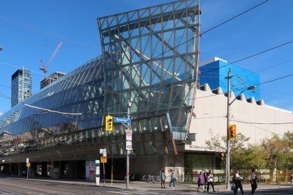 A picture of the Art Gallery of Ontario exterior, showcasing modern design in top museums.