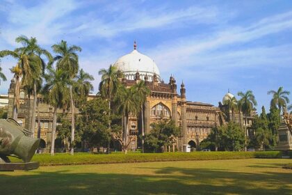 A beautiful art museum in Mumbai.