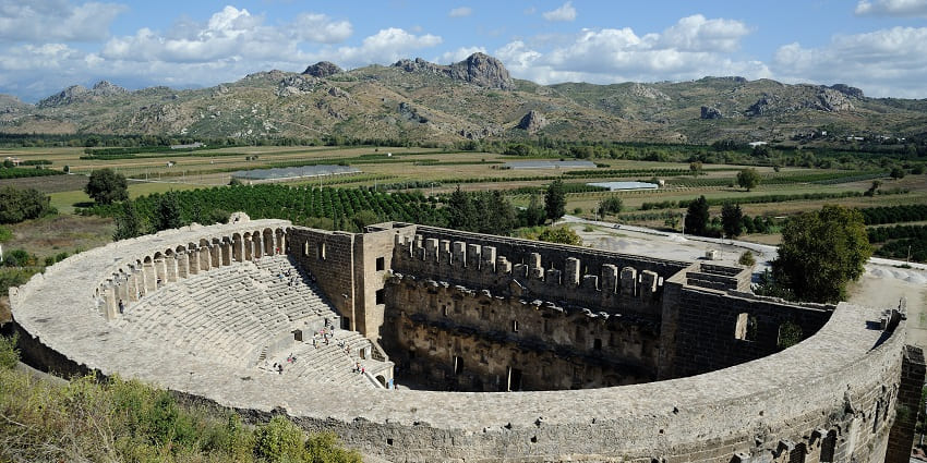 Ancient Roman theatre is among the famous tourist places to visit in Antalya, renowned for its excellent acoustics.