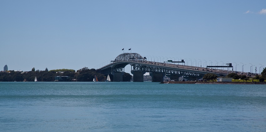 Auckland Harbour Bridge is also called the Coathanger in New Zealand