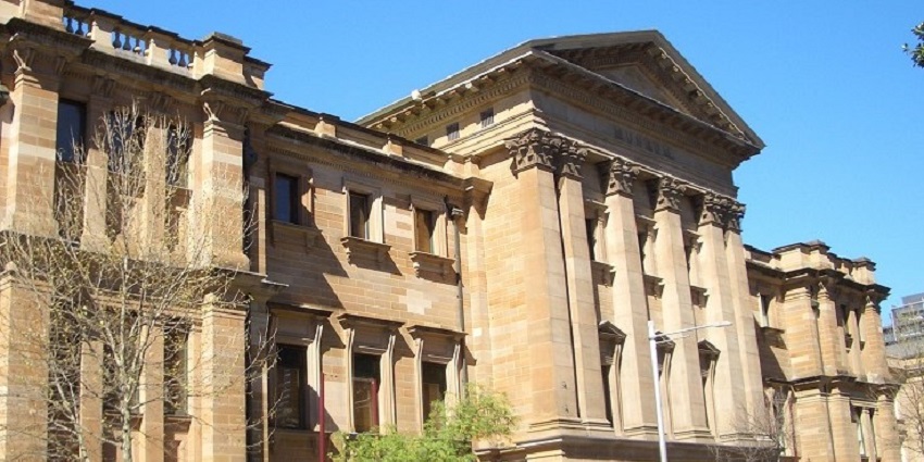 Brown coloured exteriors of the Australian Museum