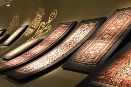 Azerbaijan Carpet Museum showcasing traditional carpets and Azerbaijani weaving heritage.