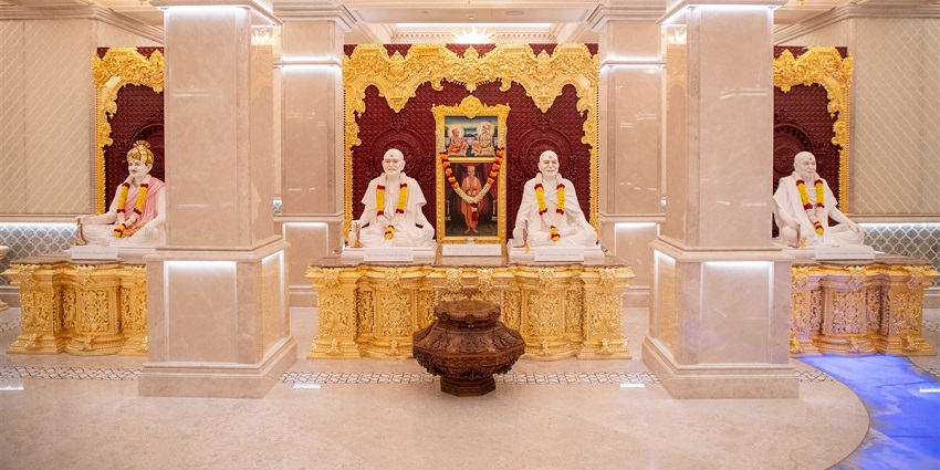 Discover serenity at BAPS Shri Swaminarayan Mandir, one of the temples in New Zealand