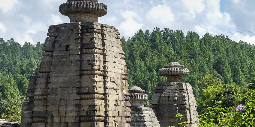 The architectural beauty of Baijnath Temple near the Bagnath Temple