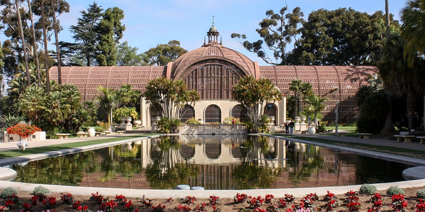 Image of the Balboa National Park, a famous place near the San Diego Zoo in California