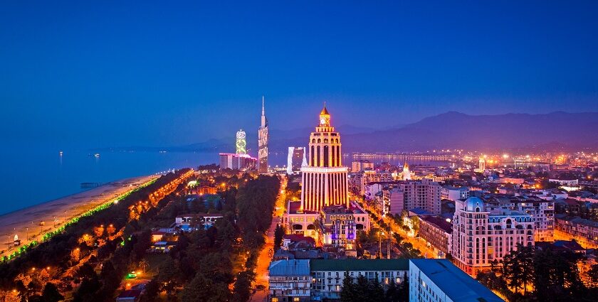 Batumi nightlife offers vibrant clubs, chic bars, and coastal Black Sea charm