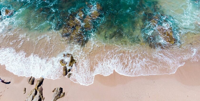 An image of one of the beaches in Mexico Pacific Coast which offers tranquil ambience.