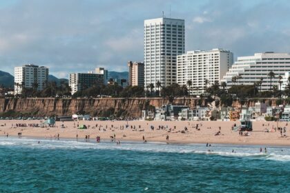 An image showing a view of Venice Beach, one of the best beaches to visit in California